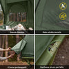 SoBuy Tenda pieghevole 193x145x188cm OGS32-L-GR