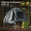 SoBuy Tenda pieghevole 193x145x188cm OGS32-L-HG