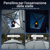 SoBuy Tenda pieghevole 193x145x188cm OGS32-L-HG