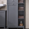 SoBuy Mobile alto con portabiancheria 60x37x171cm BZR104-DG