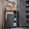 SoBuy Mobile portabiancheria 60x37x86cm BZR105-DG