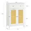 SoBuy Mobiletto cassettiera in rattan 60x35x88cm BZR120-W