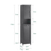 SoBuy Colonna bagno con portabiancheria 40x38x170cm BZR124-DG
