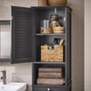 SoBuy Colonna bagno con portabiancheria 40x38x170cm BZR124-DG