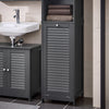 SoBuy Colonna bagno con portabiancheria 40x38x170cm BZR124-DG