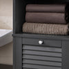 SoBuy Colonna bagno con portabiancheria 40x38x170cm BZR124-DG