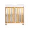 SoBuy Mobile sottolavabo in bambù 60x33x60cm BZR125-W