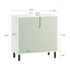 SoBuy Mobile sottolavabo 60x30x60cm BZR139-GR