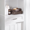 SoBuy Colonna armadio in pino 56x30x165cm BZR141-W