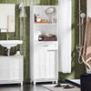 SoBuy Colonna armadio in pino 56x30x165cm BZR141-W