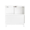 SoBuy Mobile sottolavabo in pino 60x30x61cm BZR142-W