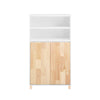 SoBuy Credenza con portabiancheria 64x33x110cm BZR143-WN