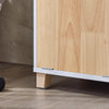 SoBuy Credenza con portabiancheria 64x33x110cm BZR143-WN