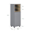 SoBuy Mobile portabiancheria 35x30x105cm BZR146-DG