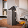 SoBuy Colonna bagno con portabiancheria 60x30x170cm BZR155-W