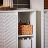 SoBuy Mobile portabiancheria 50x30x86 cm BZR156-W