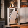 SoBuy Mobile portabiancheria 50x30x86 cm BZR156-W