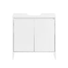 SoBuy Mobile sottolavabo in pino 60x30x61cm BZR157-W