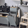 SoBuy Mobile porta biancheria 35x30x90cm BZR159-DG