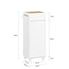 SoBuy Mobile porta biancheria 35x30x90cm BZR159-W