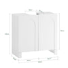 SoBuy Mobile sottolavabo 60x30x62cm BZR164-W