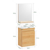 SoBuy Set Specchio+ Mobile lavabo BZR169-SET