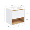 SoBuy Mobile base per lavabo 61x46x59 cm BZR171-N