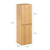 SoBuy Colonna bagno 35x30x120cm BZR175-N