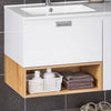 SoBuy Mobile base per lavabo 80x46x54cm BZR178-WN