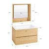 SoBuy Set Specchio+ Mobile lavabo BZR198-N