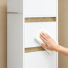 SoBuy BZR225-WN Mobile Bagno Salvaspazio su Ruote (immagine 11/12)