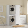 SoBuy BZR231-W Mobile Lavatrice e Asciugatrice In Colonna Salvaspazio (immagine 2/12)