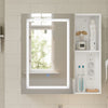 SoBuy BZR239-E-W Armadio specchio bagno con LED (immagine 10/12)