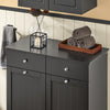 SoBuy Mobile portabiancheria 78x38x91cm BZR33-SCH