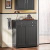 SoBuy Mobile portabiancheria 78x38x91cm BZR33-SCH