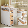 SoBuy Carrello salvaspazio 65x23x82cm BZR54-IV-WN
