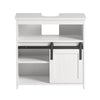 SoBuy Mobile sottolavabo con anta scorrevole 60x30x62cm BZR61-W