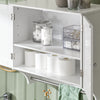SoBuy Pensile armadio a muro 60x30x60cm BZR84-W