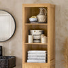 SoBuy Colonna bagno con portabiancheria 40x35x172cm BZR95-SN