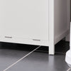 SoBuy Colonna bagno con portabiancheria 40x35x172cm BZR95-W