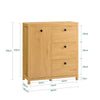 SoBuy Mobile armadio con portabiancheria 80x35x90cm BZR97-SN