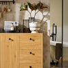 SoBuy Mobile armadio con portabiancheria 80x35x90cm BZR97-SN