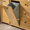 SoBuy Mobile armadio con portabiancheria 80x35x90cm BZR97-SN