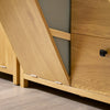 SoBuy Mobile armadio con portabiancheria 80x35x90cm BZR97-SN