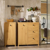 SoBuy Mobile armadio con portabiancheria 80x35x90cm BZR97-SN