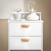 SoBuy Comodino 40x35x71cm FBT125-W