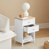 SoBuy Comodino in pino 40x30x60cm FBT126-WN