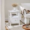 SoBuy Comodino 45x35x60cm FBT131-W