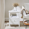 SoBuy Comodino 45x35x60cm FBT131-W