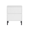 SoBuy Comodino 40x40x48 cm FBT157-W